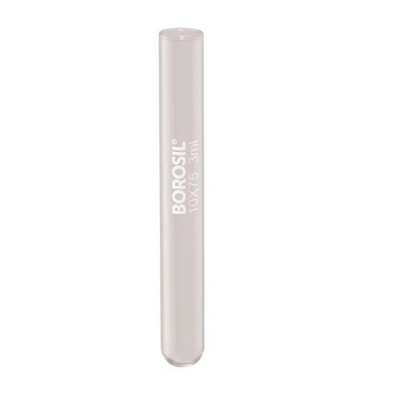 Foxx Life Sciences Borosil Tubes, Reusable, Plain End, 12mL, 16mm x 100mm (OD x H), CS/800 9820U12