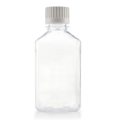Foxx Life Sciences EZBio Titanium Square Bottle, PETG, 38-430, 500ml, Sterile, 48/CS 627-4101-FLS