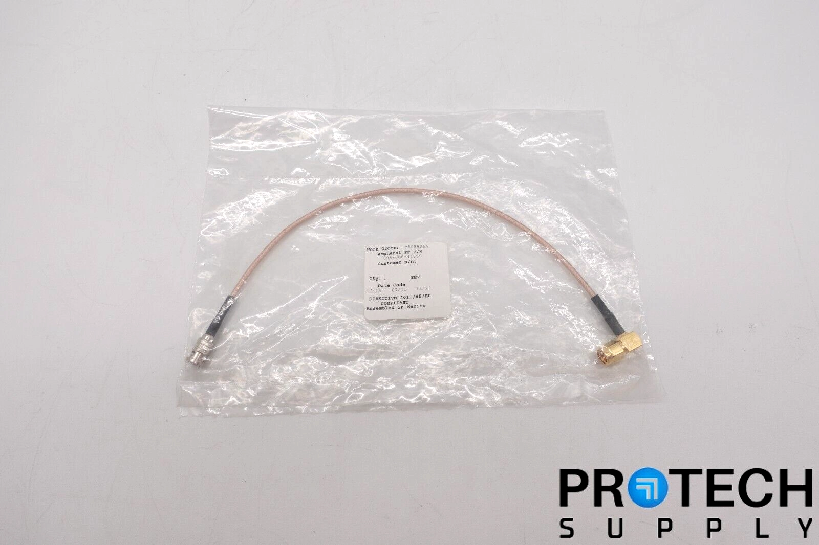 Amphenol 095-666-44889 Connect Cable NEW with WARR