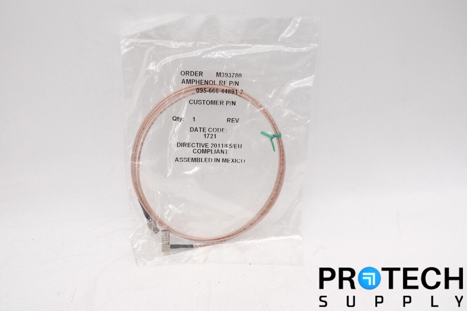 Amphenol RF 095-666-44891-2 Cable NEW with WARRANT