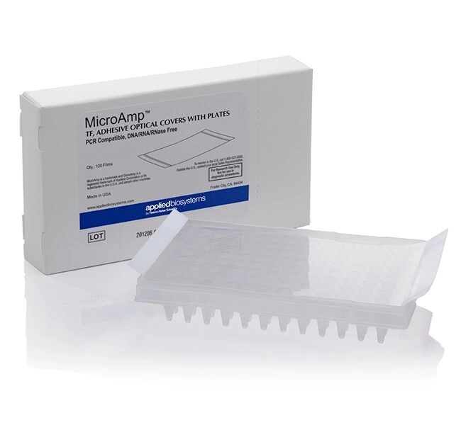 MicroAmp Optical 96-Well Reaction Plate with Barcode and Optical Adhesive Films