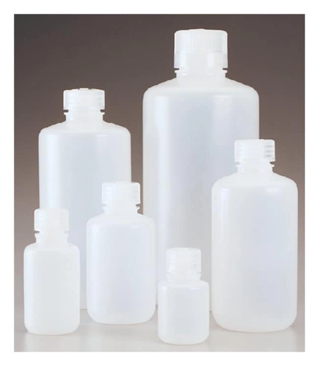 Nalgene Narrow-Mouth PPCO Economy Bottles with Closure