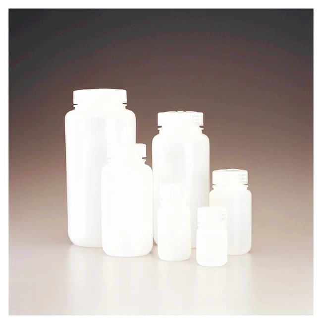 Nalgene Wide-Mouth Lab Quality HDPE Bottles