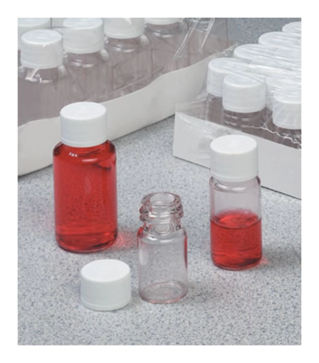 Nalgene PETG Diagnostic Bottles with Closure: Sterile