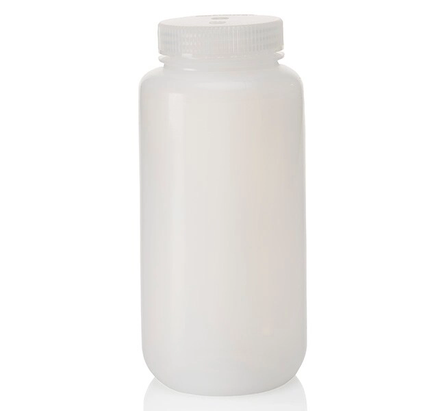 Nalgene Wide-Mouth LDPE Bottles with Closure