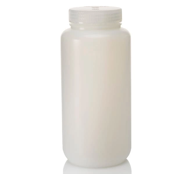 Nalgene Wide-Mouth HDPE Economy Bottles with Closure: Bulk Pack
