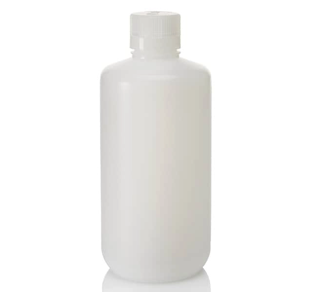 Nalgene Boston Round Narrow-Mouth LDPE Bottles with Closure: Bulk Pack