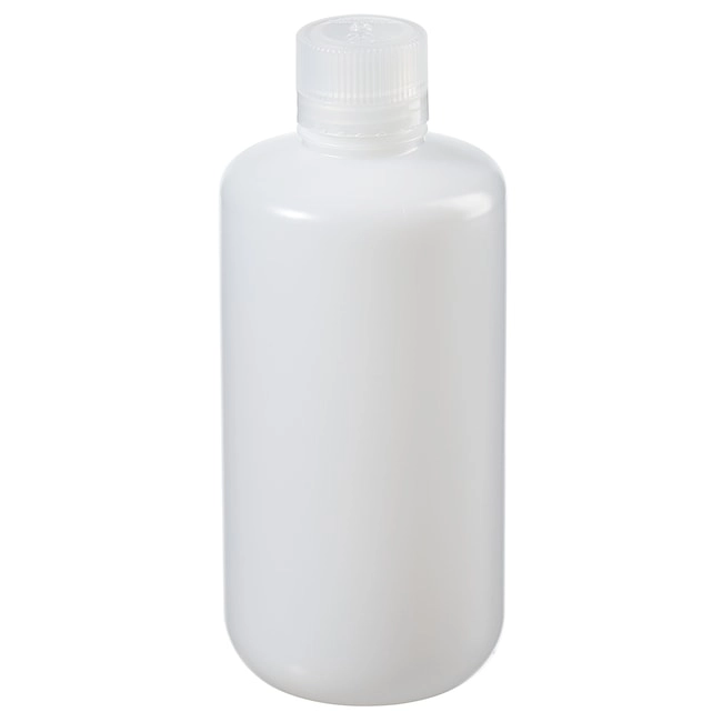Nalgene Certified Low Particulate Narrow-Mouth HDPE Bottles with Closure: Lab Pack