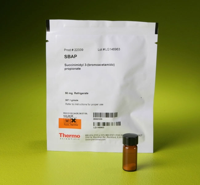 SBAP (succinimidyl 3-(bromoacetamido)propionate)