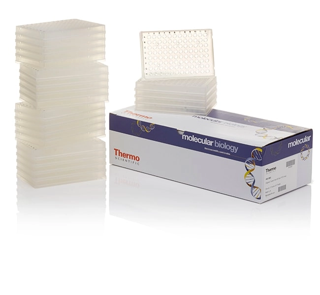 SuperPlate PCR Plate, 96-well, low profile, skirted, white