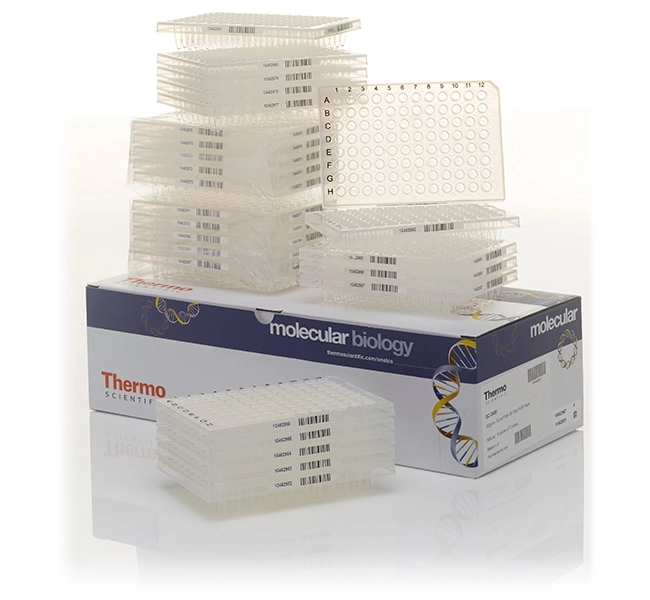 SuperPlate PCR Plate, 96-well, semi-skirted, flat deck, white, barcoded