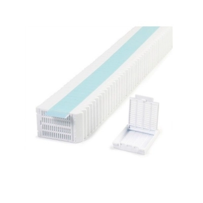 Simport Slimsette II Tissue Cassettes For Primera Printers In Stack (Taped), White (2000/Cs) M409-2T