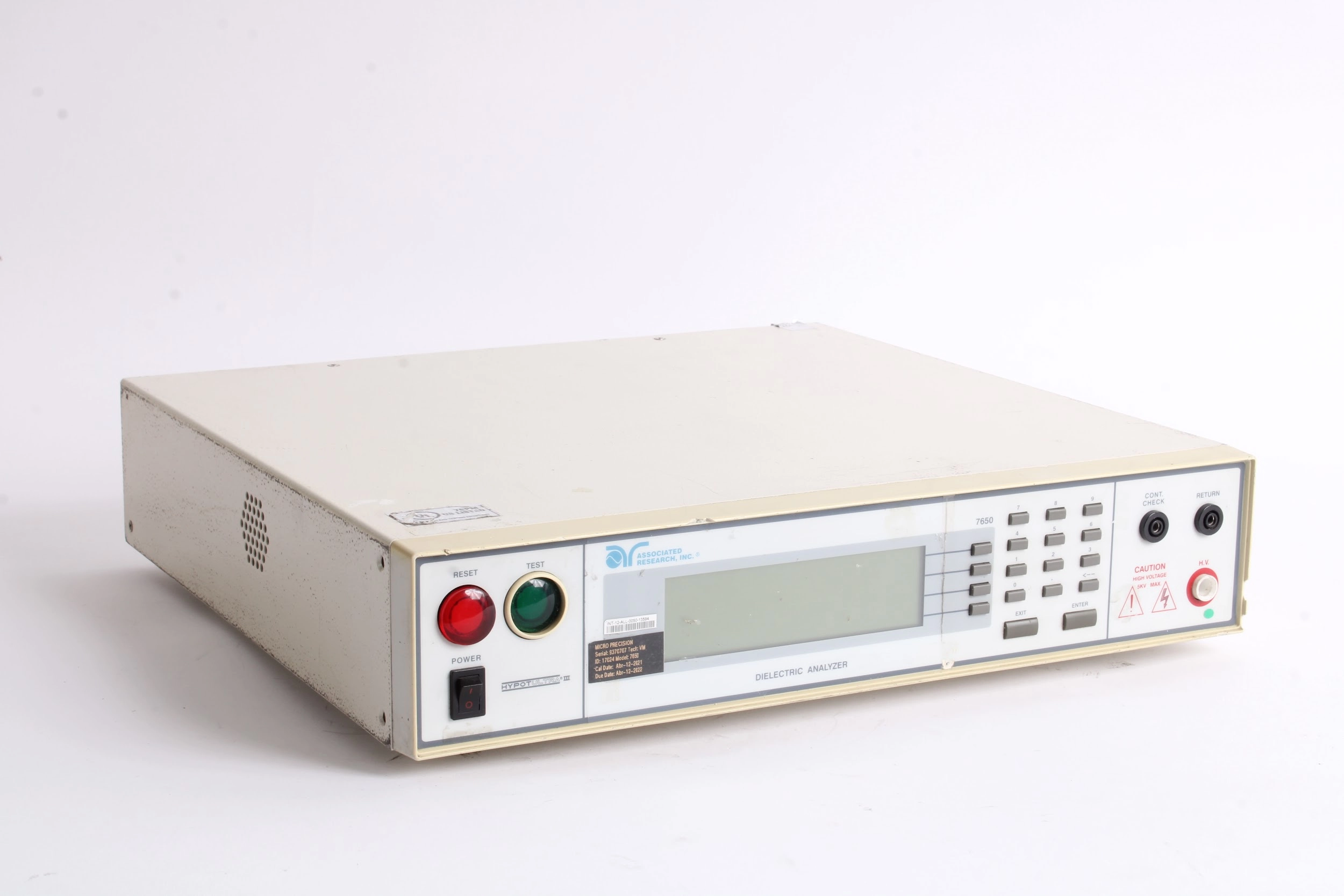 Associated Research 7650 HypotULTRA III Dielectric Analyzer