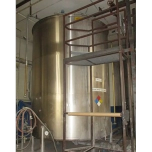 7500 Gal Letco Stainless Steel Tank
