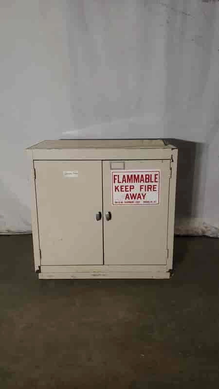 35x22x35 Flammable Tan Cabinet