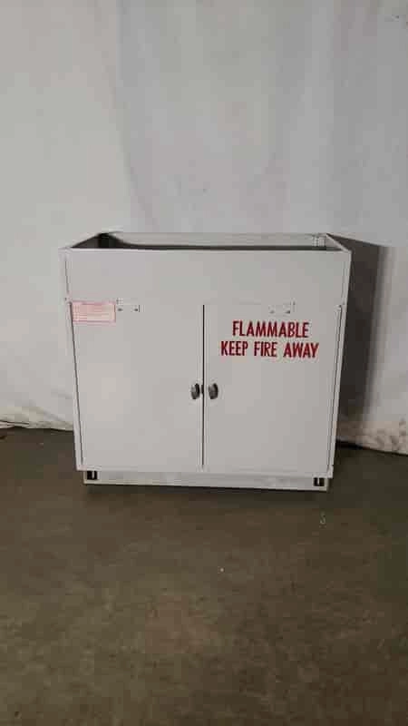 36x22x35. Flammable Cabinet