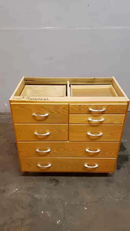 3' Kewaunee Wooden Drawer Casework (SKU: 3502AA)
