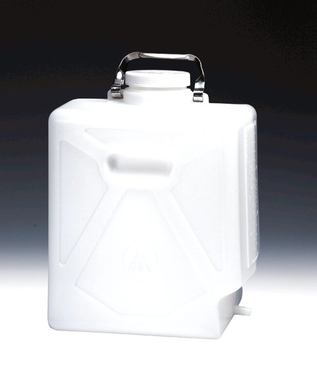 Nalgene Rectangular HDPE Carboys with Tubulation and Closure