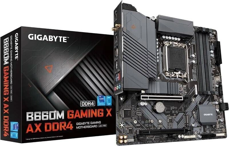 GIGABYTE B660M GAMING X AX DDR4 LGA 1700 Intel Mot