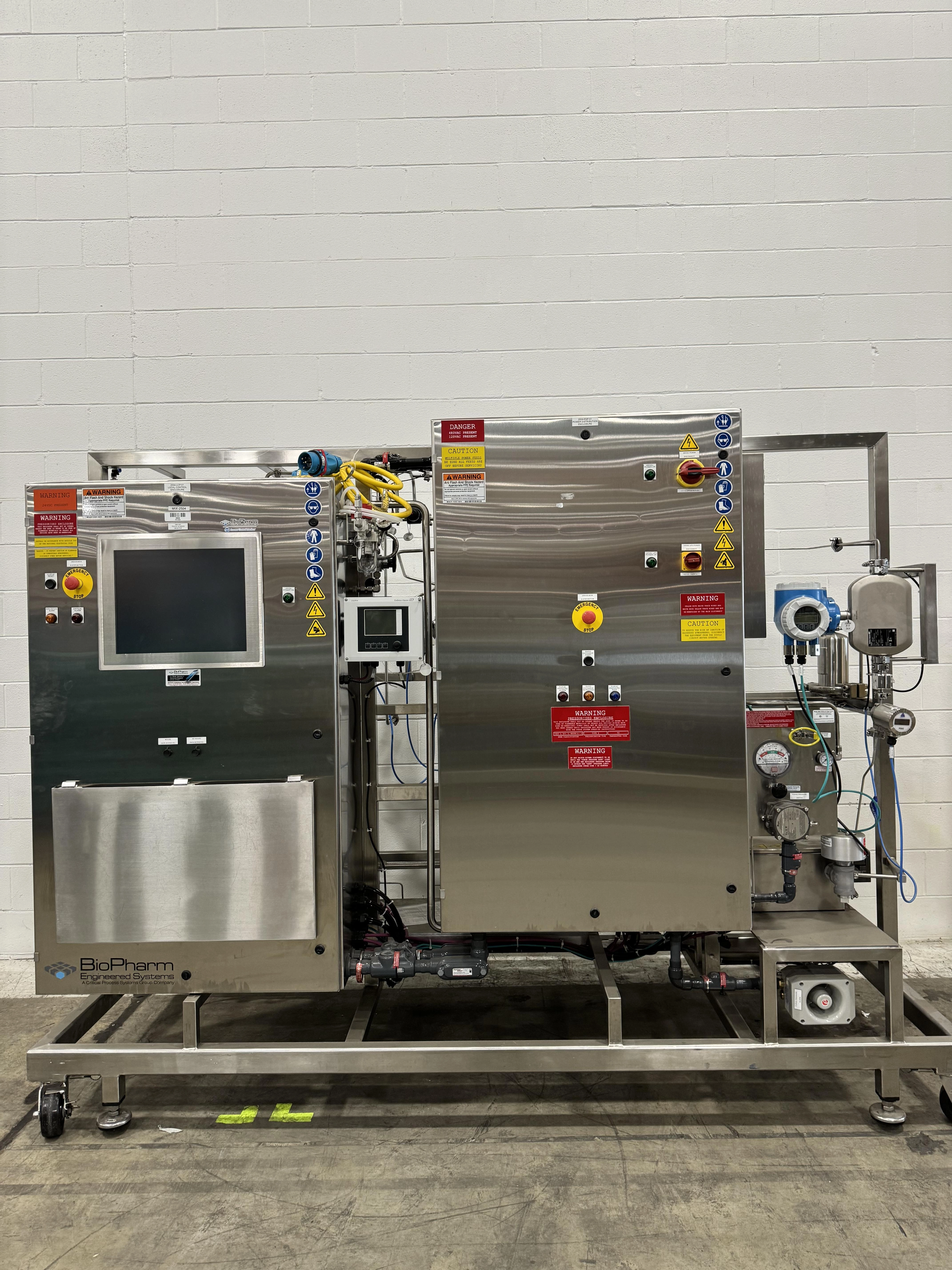 BioPharma Engineered Systems: ELNP T-Mixing Skid - ST180156