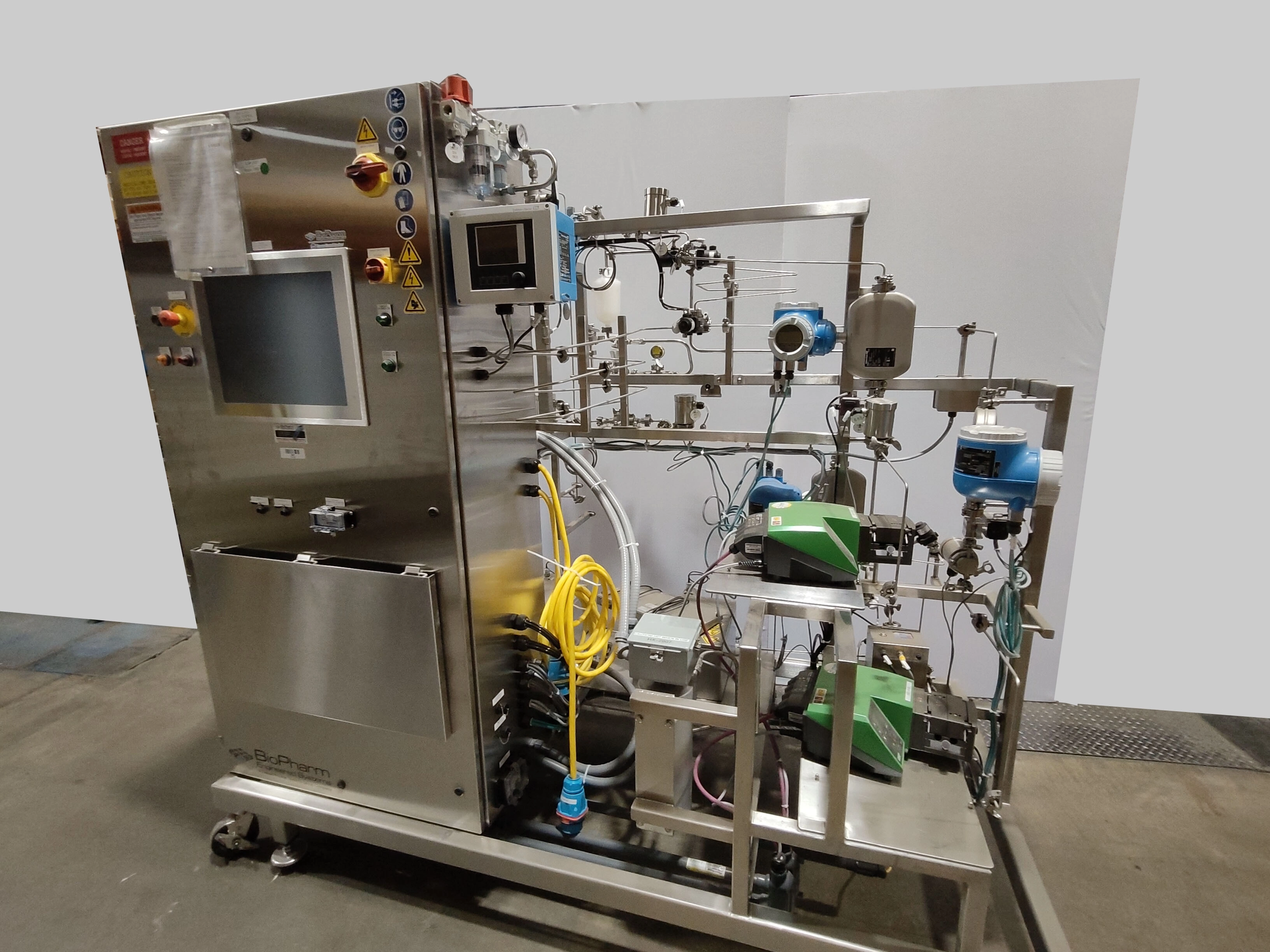 BioPharma Engineered Systems: FLNP T-Mixing Skid - ST180138