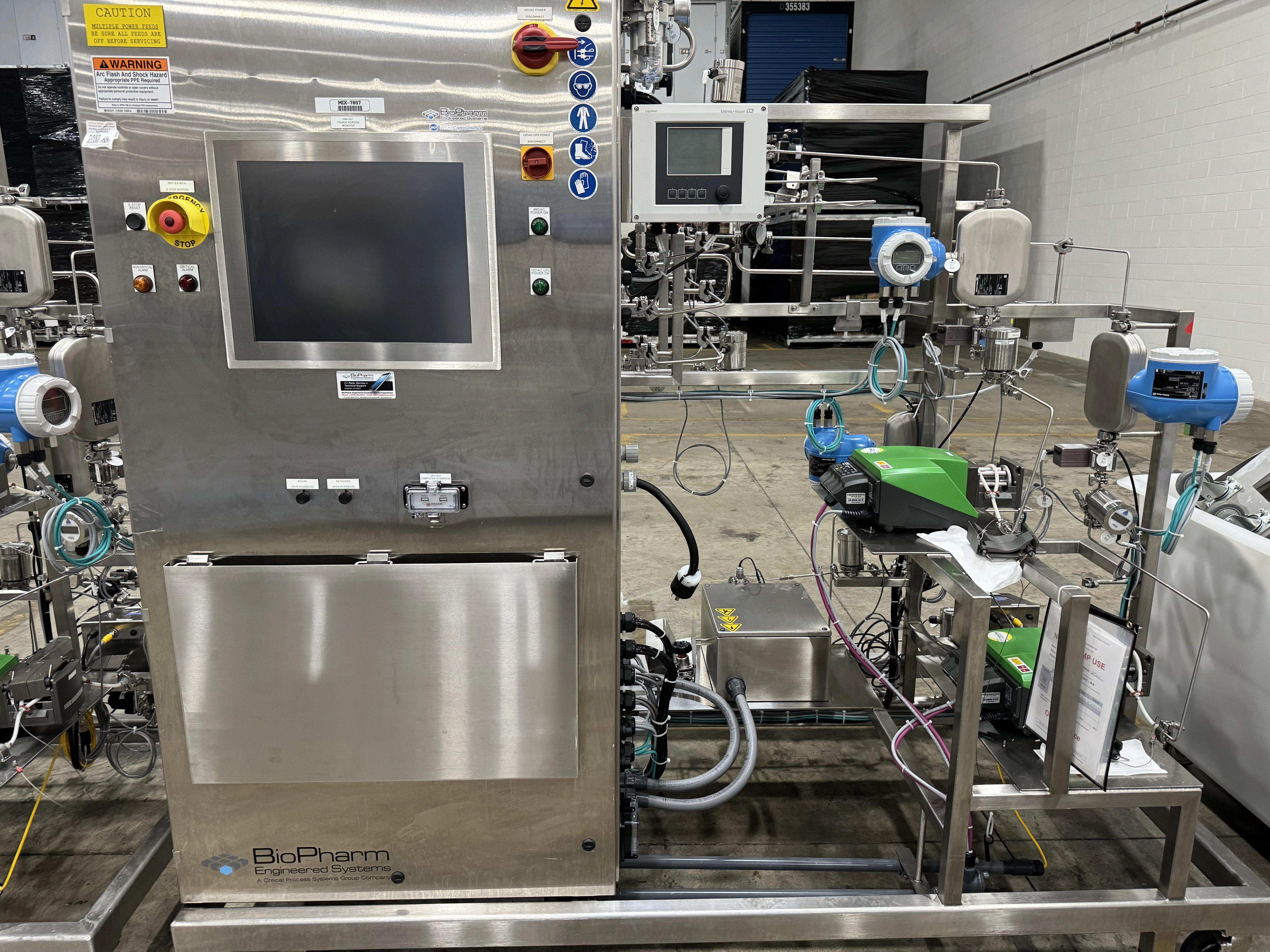 BioPharma Engineered Systems: FLNP T-Mixing Skid - 3379488