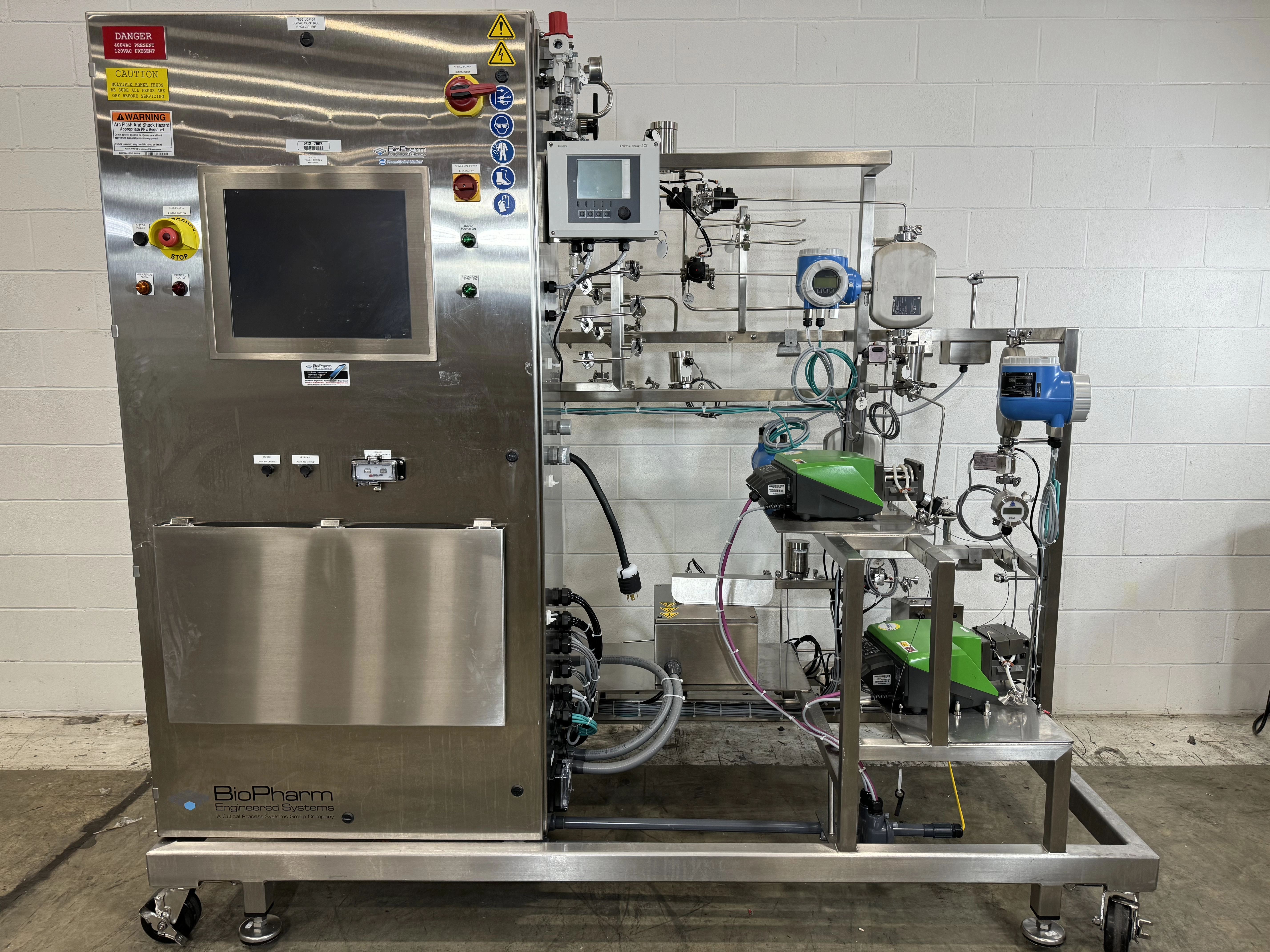 BioPharmaEngineered Systems: FLNP T-Mixing Skid - 3379486