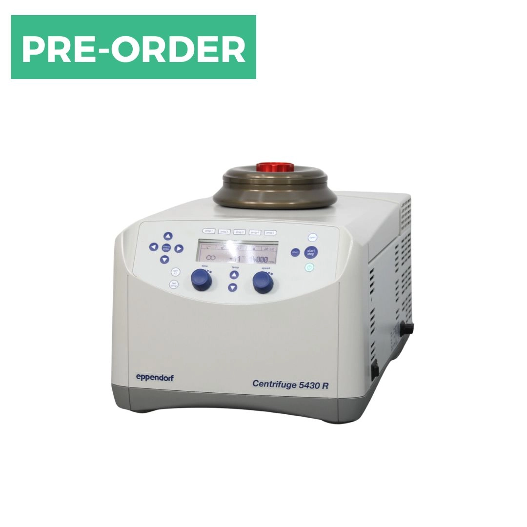 Eppendorf 5430R Refrigerated Benchtop Centrifuge with Fixed-Angle Rotor &amp; Lid