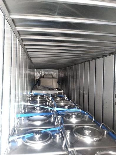 150 kg. stainless steel IBC Totes/Bins w/ Valves and Covers (21 available)