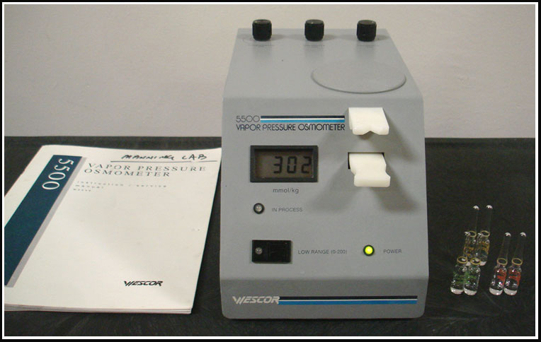 Wescor Vapor Pressure Osmometer 5500 w WARRANTY