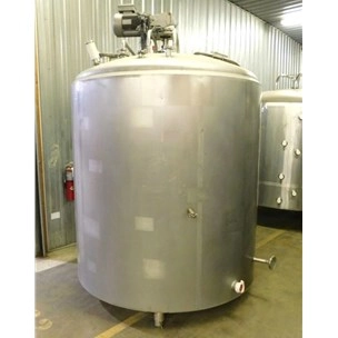 1000 Gal Cherry-Burrell Stainless Steel Tank