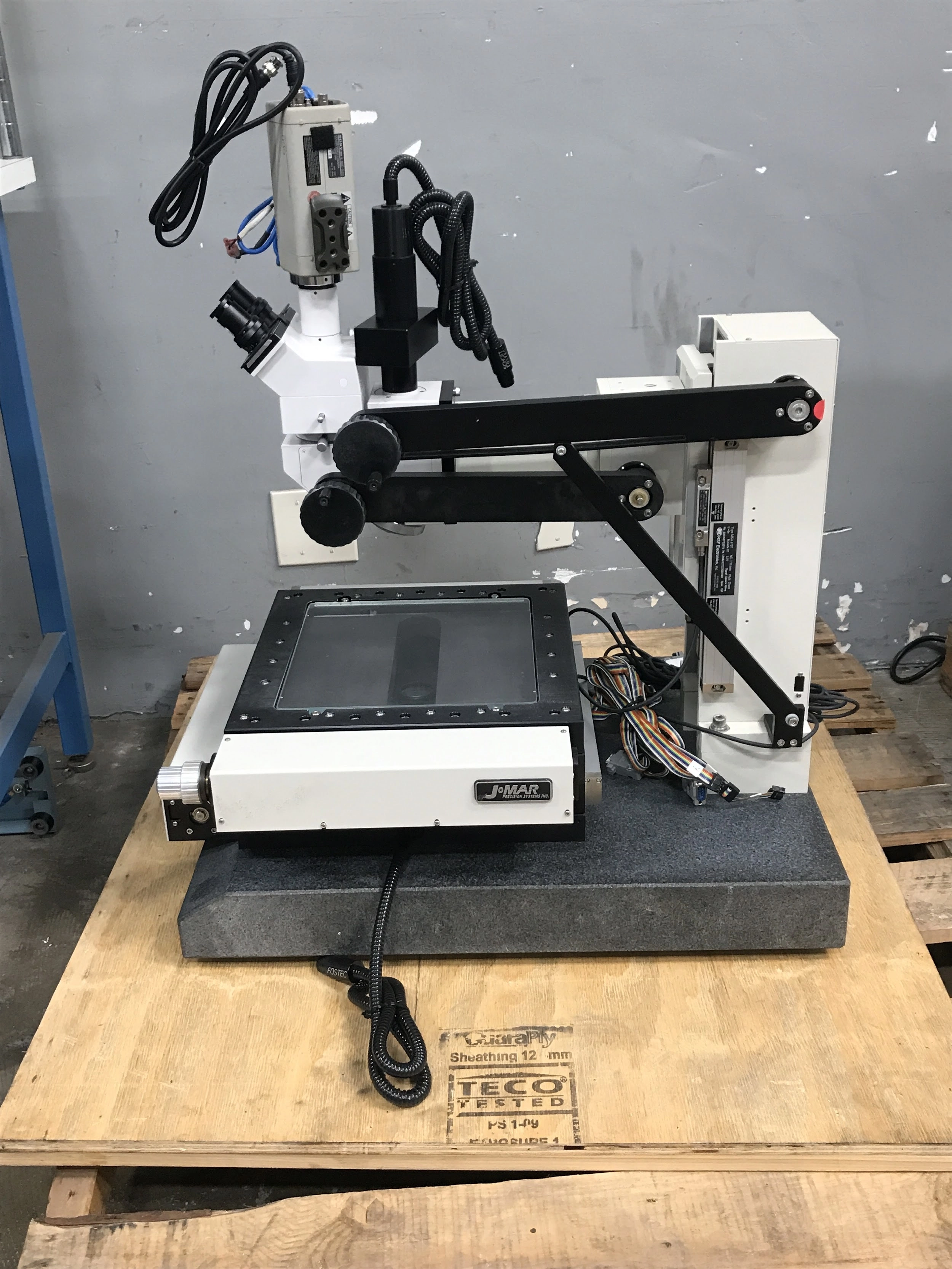 J-MAR Precision Systems ZScope Automated Microscope ZS-FBE ZSTG-KBE AS IS