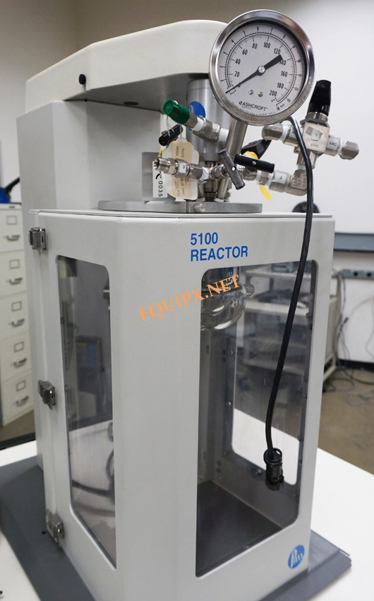 PARR 5104 low pressure reactor with 215ml jacketed reaction vessel and 4838 controller (4822)