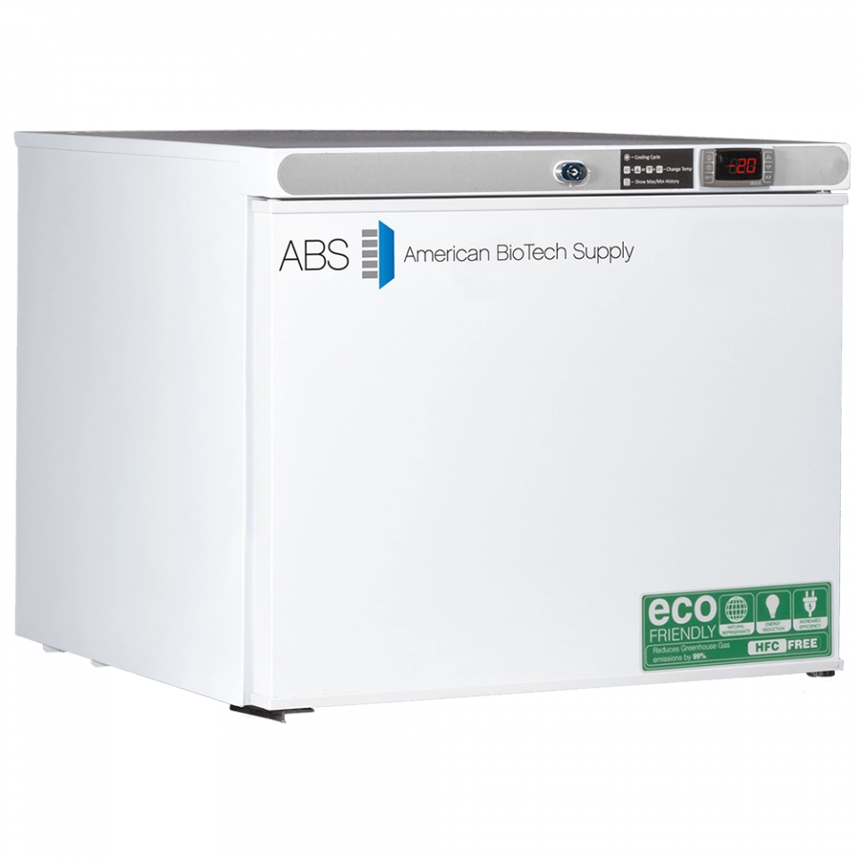 ABS 1.3 Cu. Ft. Premier Countertop Auto Defrost Freezer Freestanding Left Hinged ABT-HC-UCFS-0120A-L