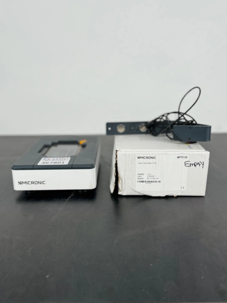 Micronic DR505 Rack Reader w/ Tracxer Code and Side Barcode Readers