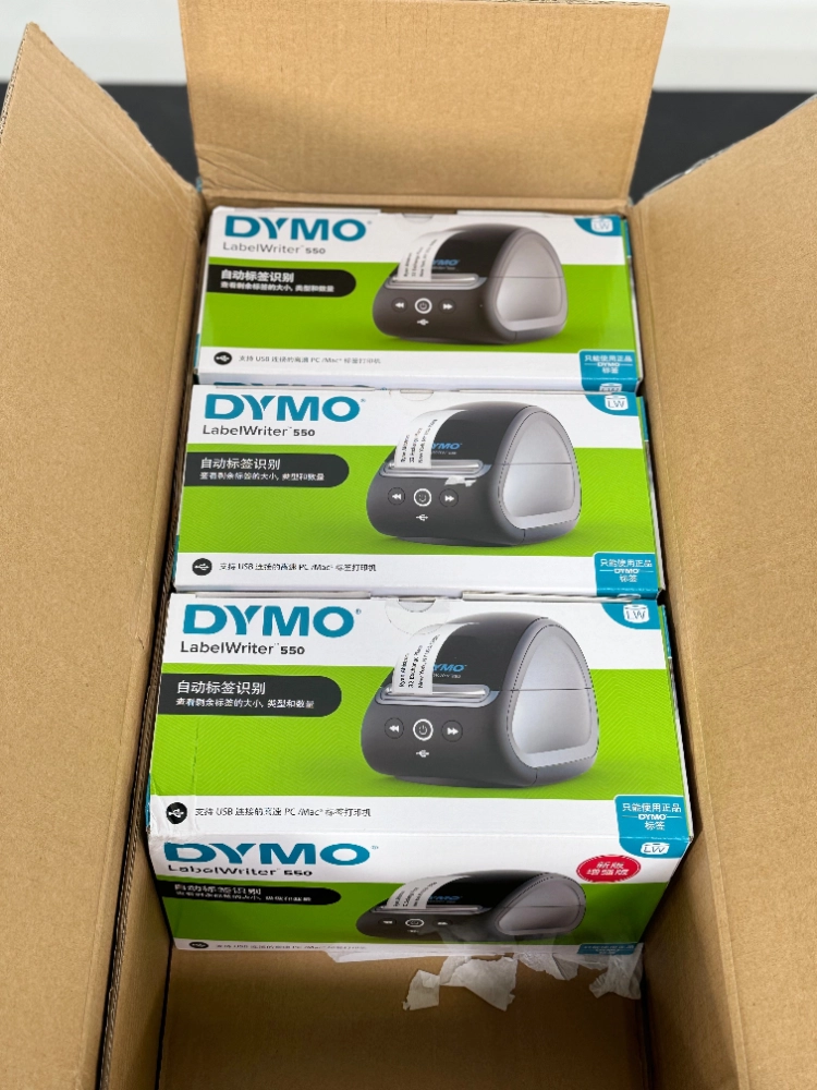 Dymo Labelwriter 550 Label Printers - Quantity 3