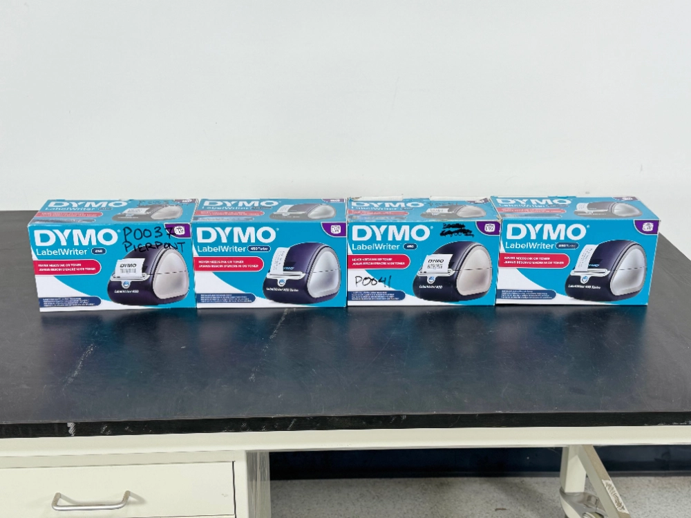 Dymo Labelwriter 450 Label Printers - Quantity 4