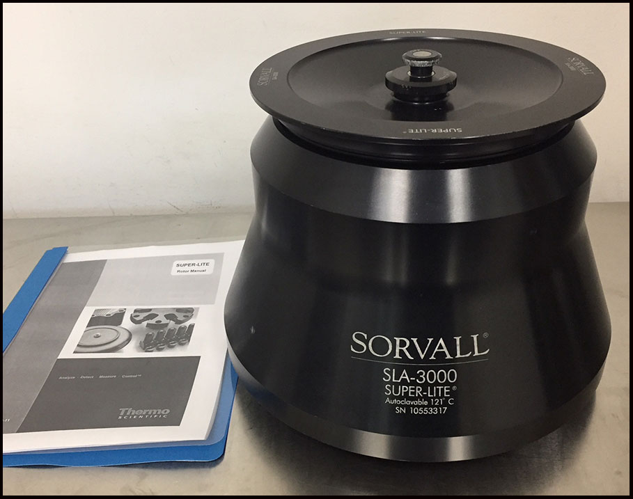 Sorvall Superlite SLA-3000 Rotor w WARRANTY