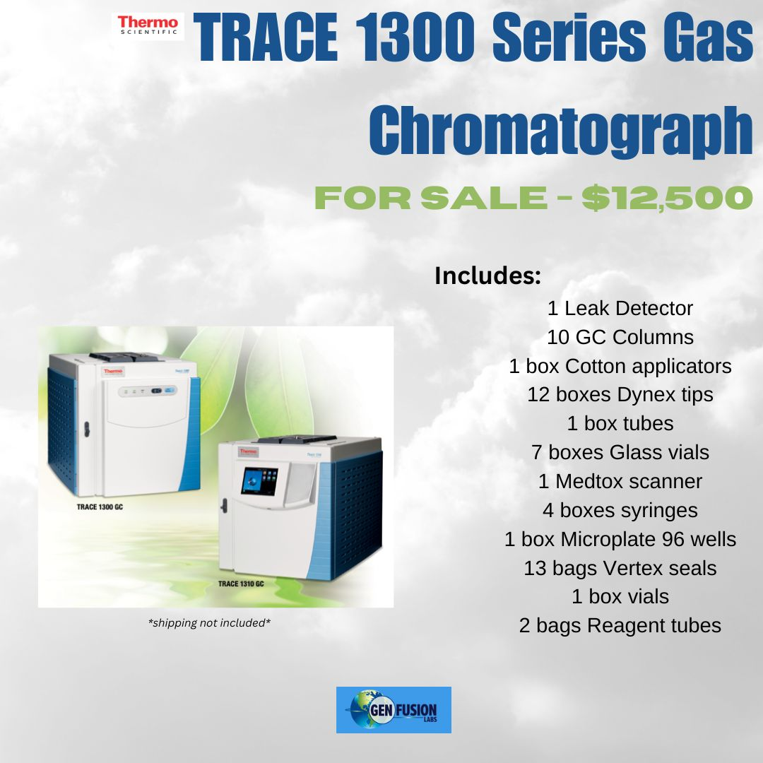 Thermo Fischer Scientific - Trace 1300 Series Gas Chromatograph For Sale - $12,500