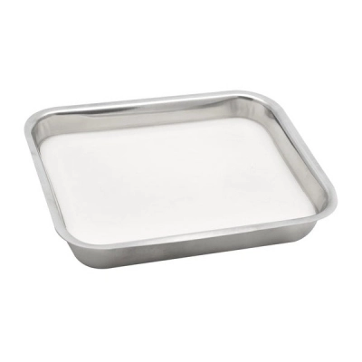 Eisco Dissection Tray, with Wax Liner 13.75" x 10" High Quality Stainless Steel Eisco Labs BI0186DWX