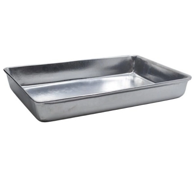 Eisco Dissection Tray, 10" x 7" - Without Wax - Aluminum - Eisco Labs BI0186P