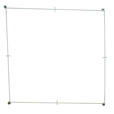 Eisco Folding Quadrat - 0.5 Meters Square - Steel Frame - Eisco Labs BI0504