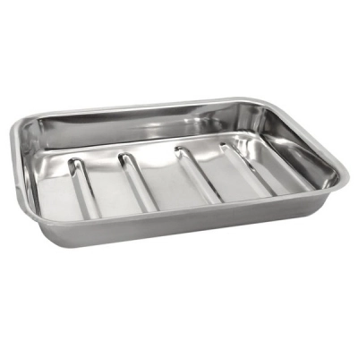 Eisco Dissection Tray, 12" x 8" - High Quality Stainless Steel - Eisco Labs BI0186C