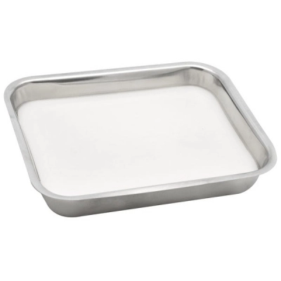 Eisco Dissection Tray, with Wax Liner - 15" x 12" High Quality Stainless Steel Eisco Labs BI0186EWX