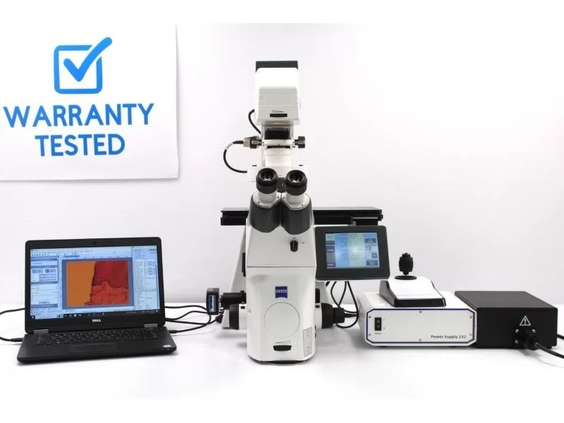 Zeiss AXIO Observer 7 Inverted LED Fluorescence Phase Contrast Motorized XY Microscope (New Filters)