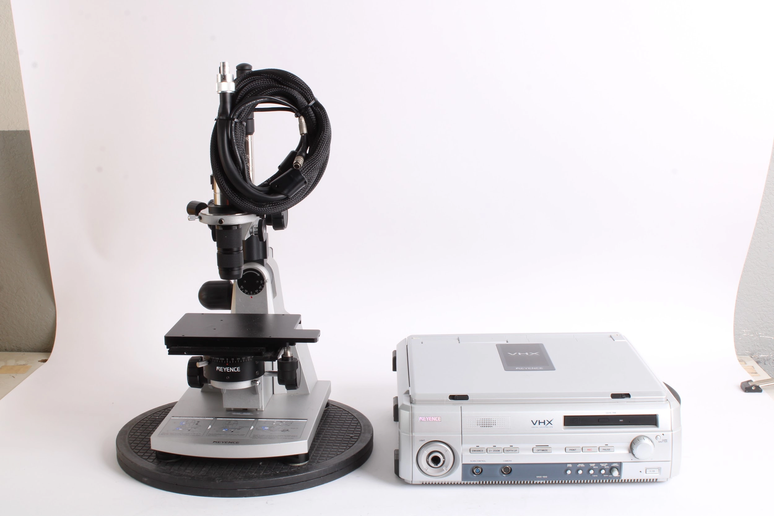 Keyence VHX-100K High Resolution Digital Microscope w/ VH-S30K - AS IS