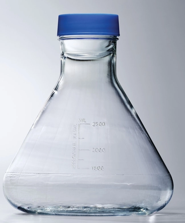 Nalgene Single-Use PETG Erlenmeyer Flasks with Plain Bottom: Sterile