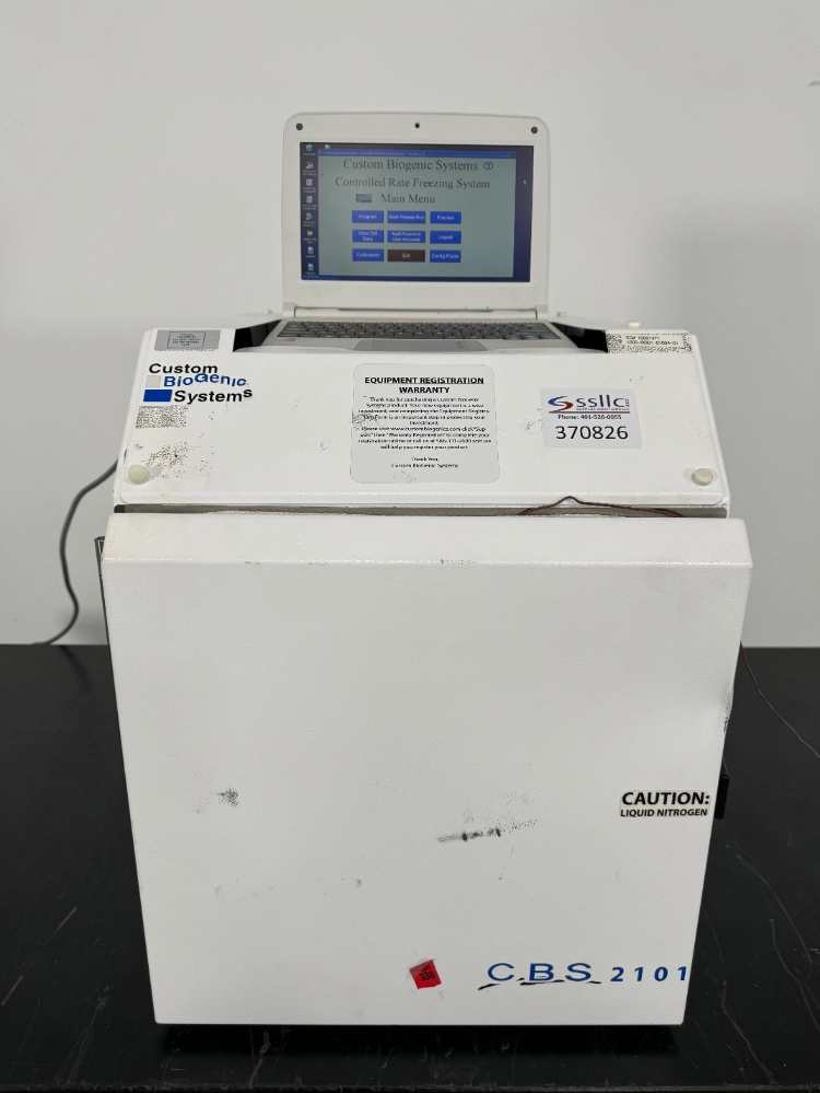 Custom BioGenic Systems CBS 2101 Controlled Rate Freezer