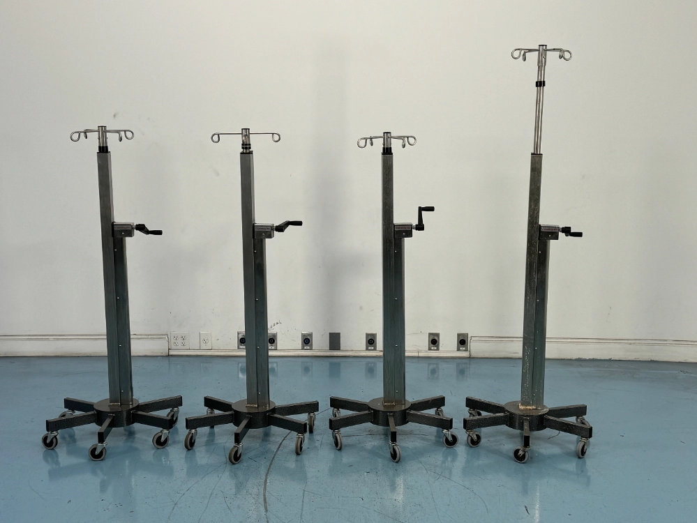 Midcentral Medical IV Bag Stands - Quantity 4