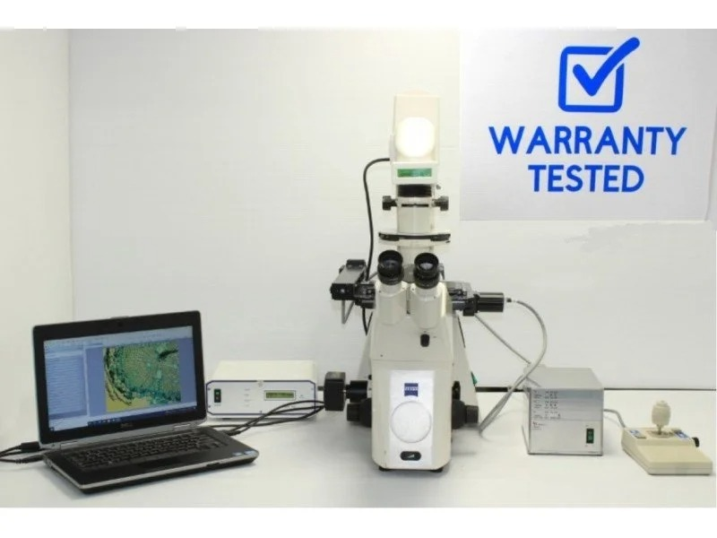 Zeiss Axiovert 200m Inverted Fluorescence Microscope 2 (New Filters) Pred Observer 7